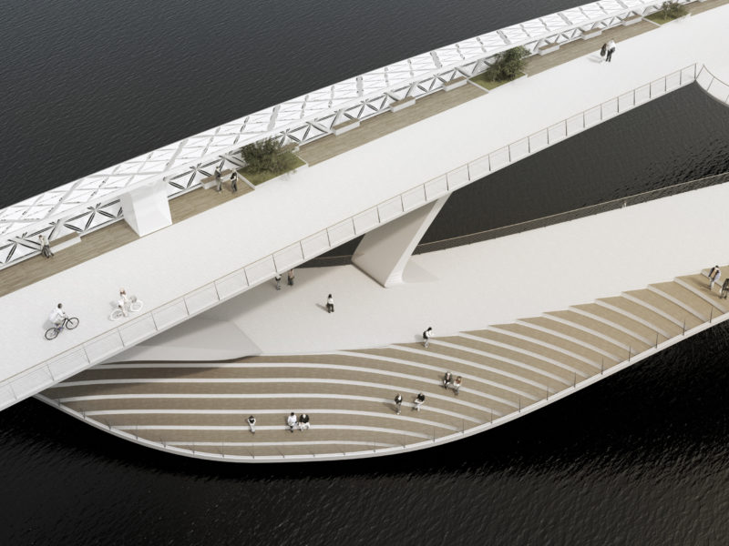 Daylight render stairs 五岔子大橋 - Wuchazi Bridge (INFINITE LOOP)