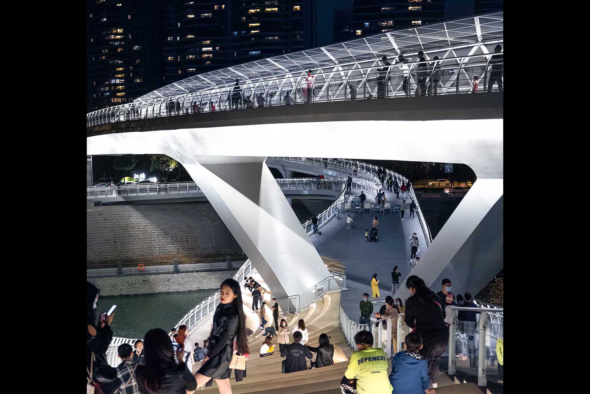 Night Shot 五岔子大橋 - Wuchazi Bridge (INFINITE LOOP)